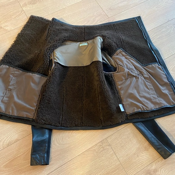 Kookai black leather jacket size 34 - Picture 4 of 6